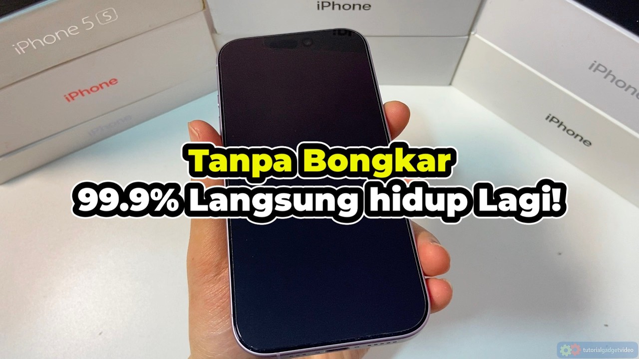 Cara Menghidupkan iPhone 17, 17 Pro, 17 Pro Max yang Tiba-Tiba Mati Total (Tanpa Bongkar)