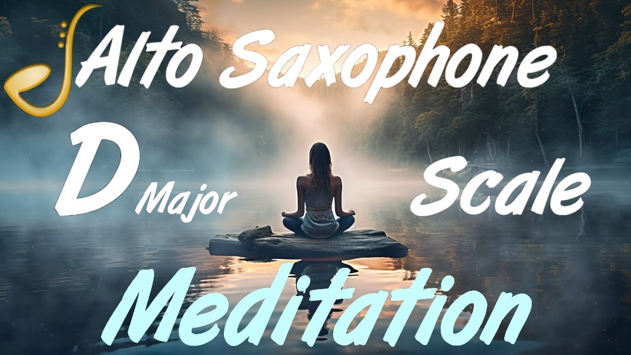 D Major Scale Practice Alto Saxophone Backing Track | Improvisation