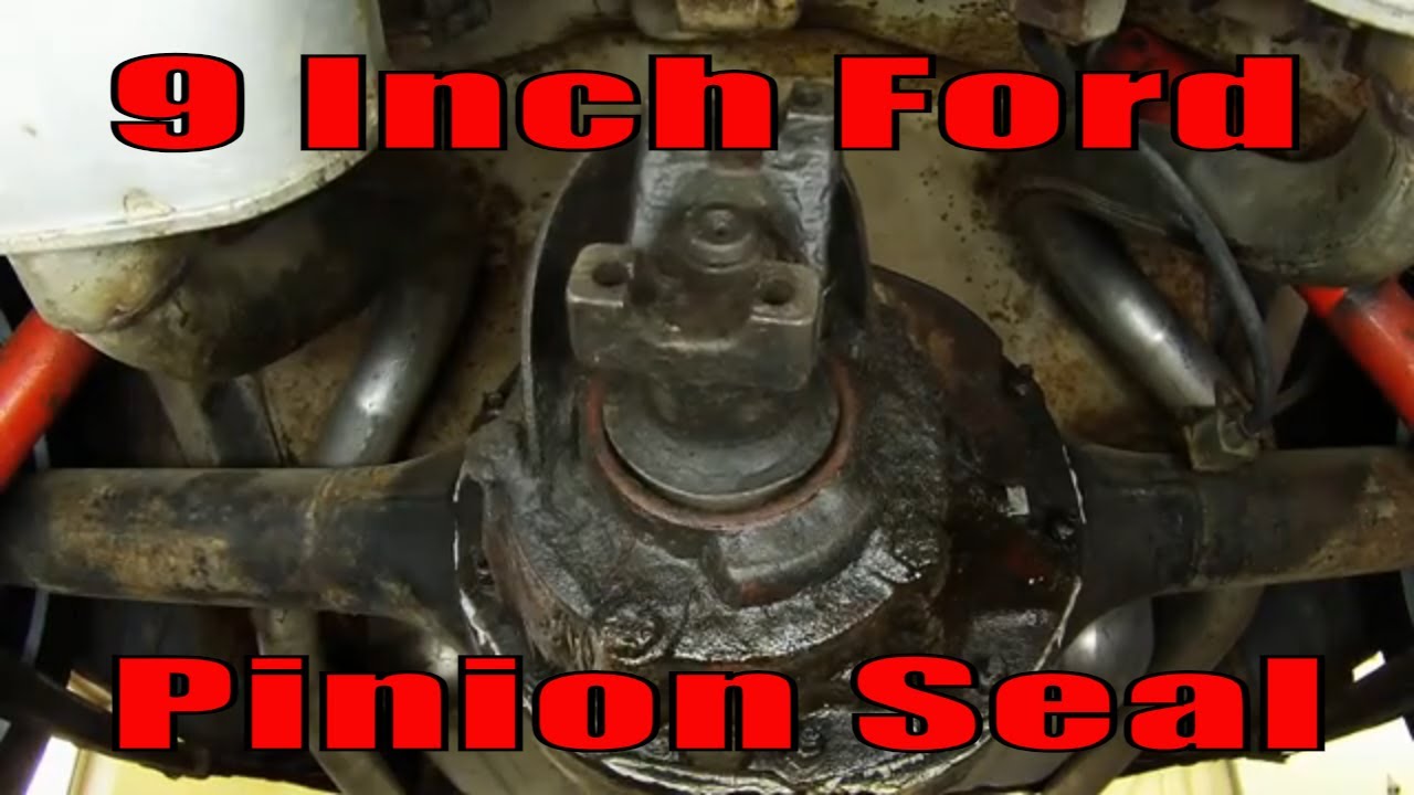 How to replace pinion seal in your Ford 9