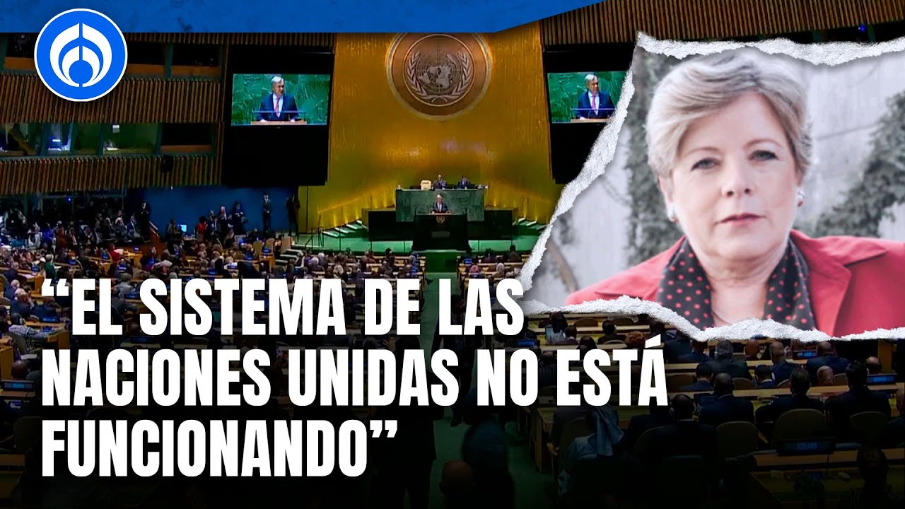 El veto no permite que Consejo de Seguridad de la ONU opere: Alicia Bárcena