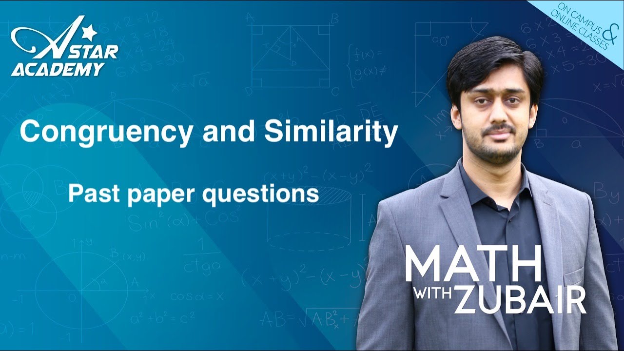 Congruency and Similarity past paper questions | properties and formulas | O Level math