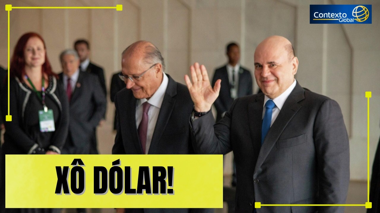 ALCKIMIN RECEBEU O PRIMEIRO MINISTRO RUSSO EM BRASÍLIA