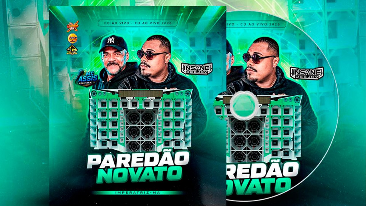 CD PAREDAO NOVATO AO VIVO Imperatriz MA mc assis insanedj ofc