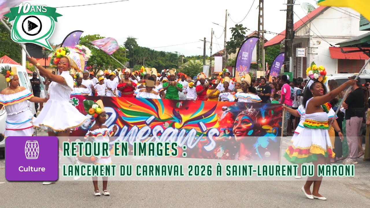 📸 🎭🎉 Retour en images : Lancement du Carnaval 2026 à Saint-Laurent du Maroni