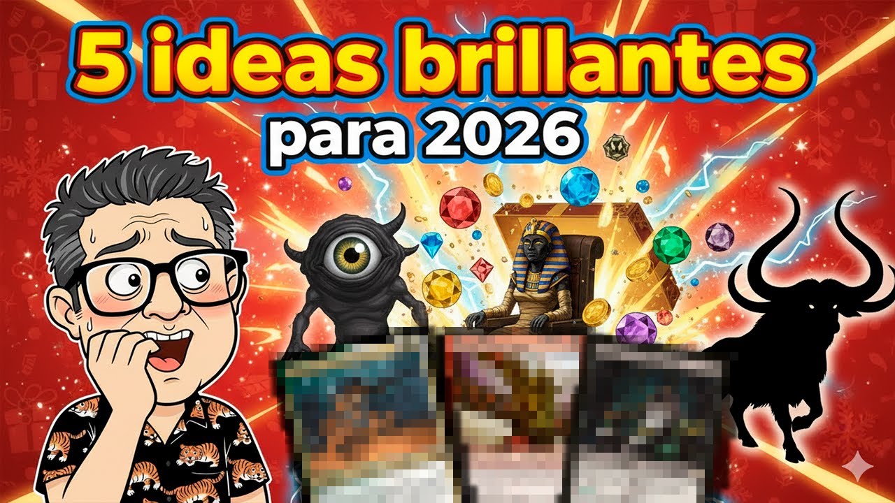 🎉 5 Mazos F&Aacute;CILES, FUERTES y SUPER DIVERTIDOS para jugar en 2026 🎉
