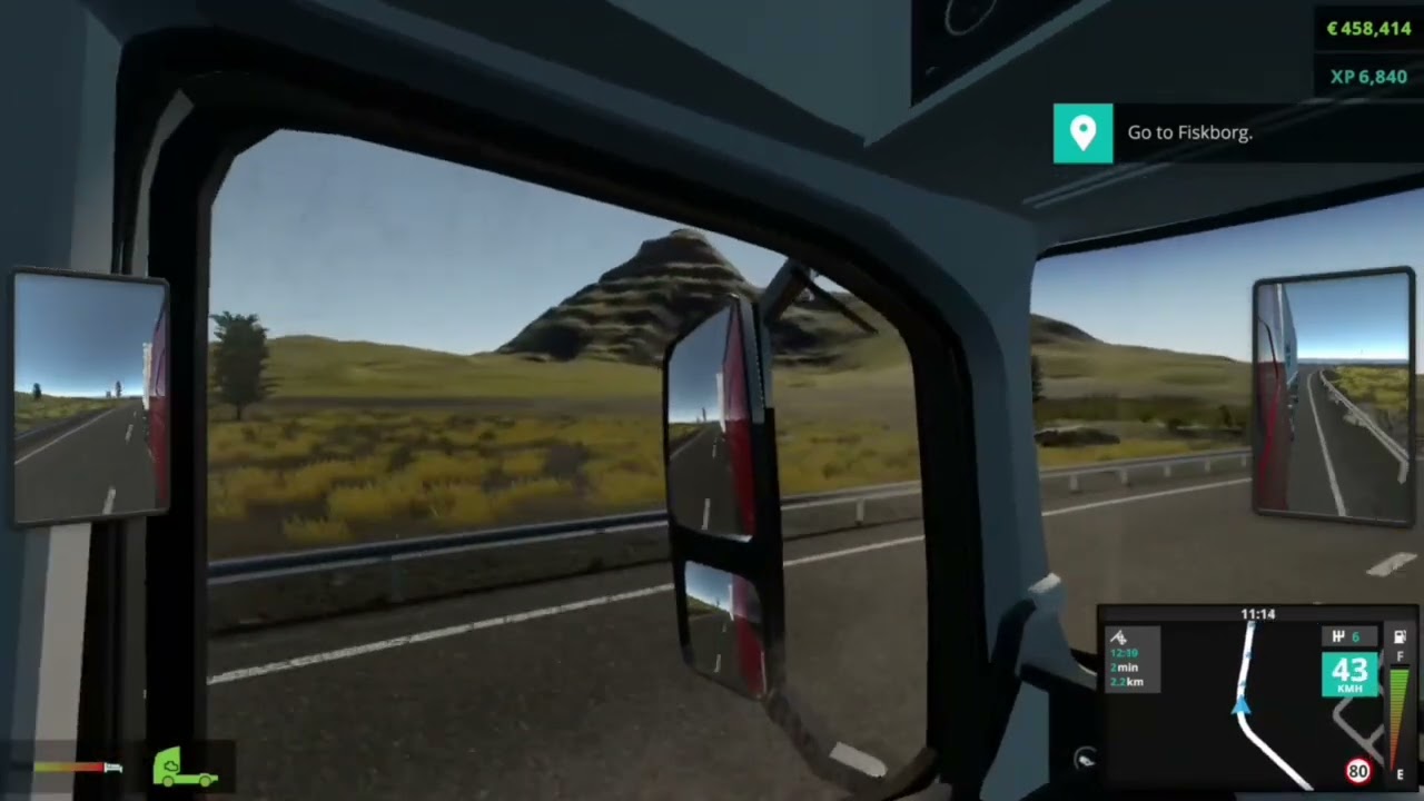 Truck Driver Heading North | Helping a friend | Career Walkthrough | 5th job | Xbox One Gameplay