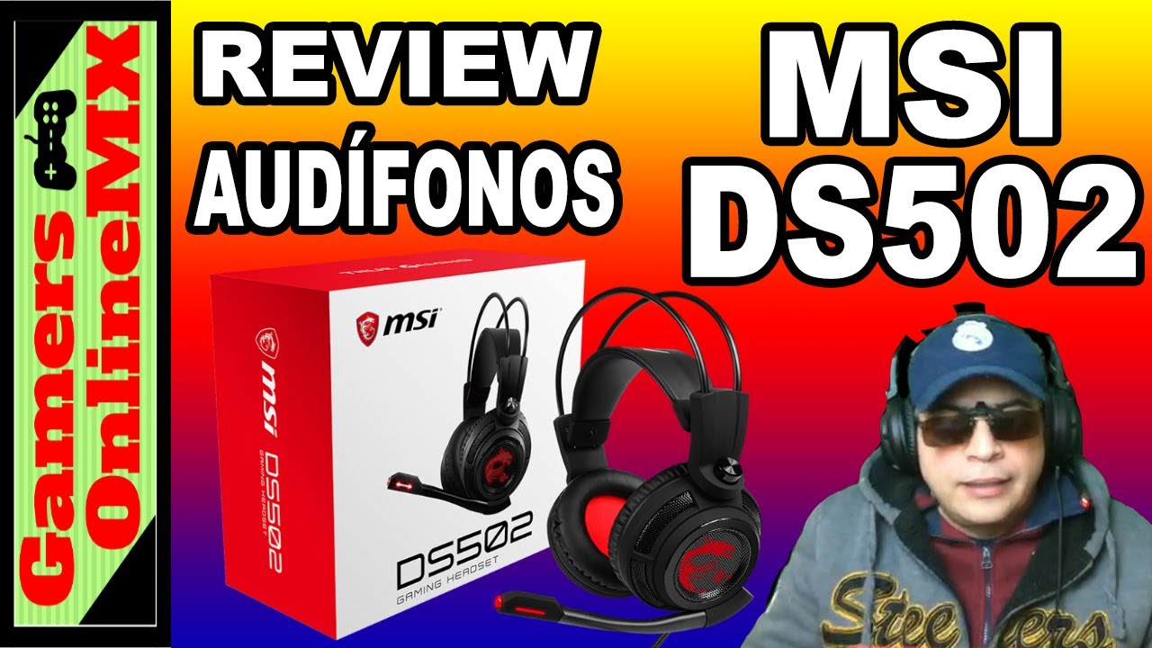 Review Audifonos Gamer MSI DS502