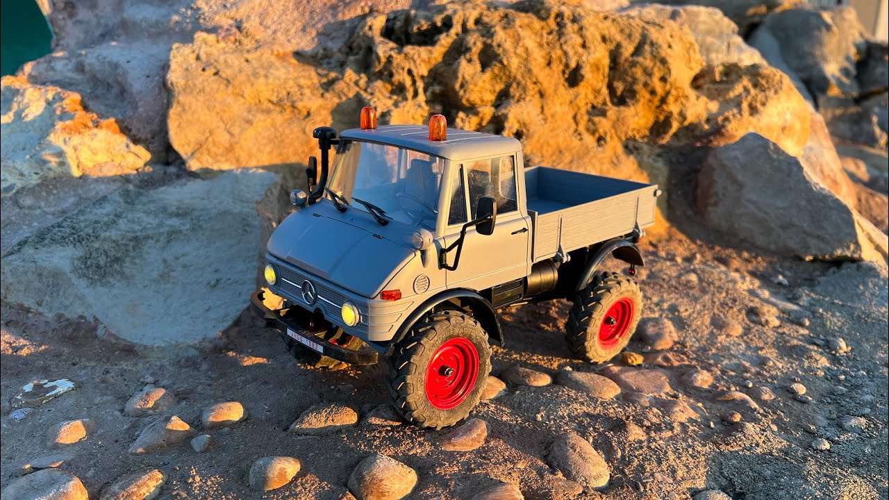 FMS FCX24 Unimog! First run & thoughts!