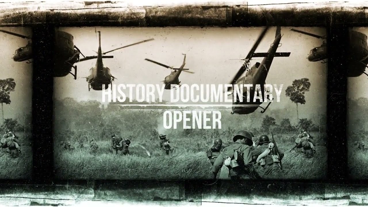 Download History Documentary Slideshow Template For Adobe Premiere Pro
