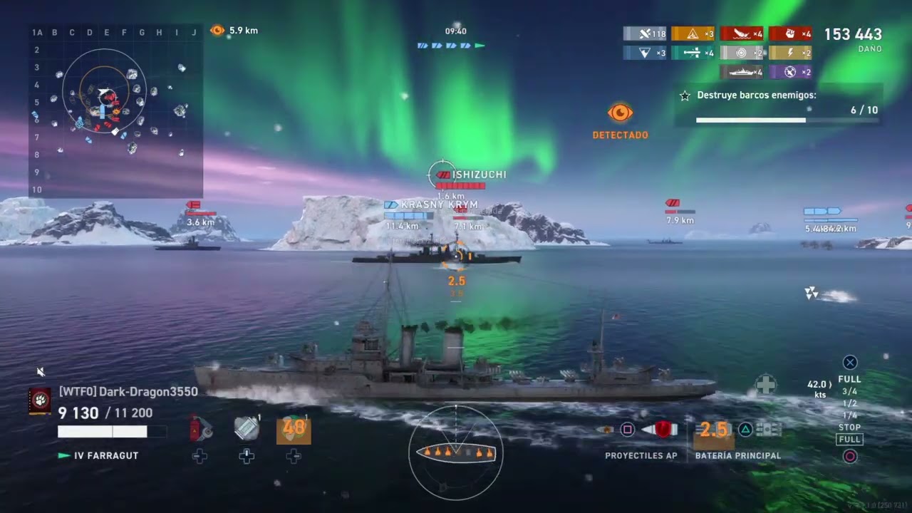 Cuento de guerra "Tarro De Galletas" World Of Warships Leyends