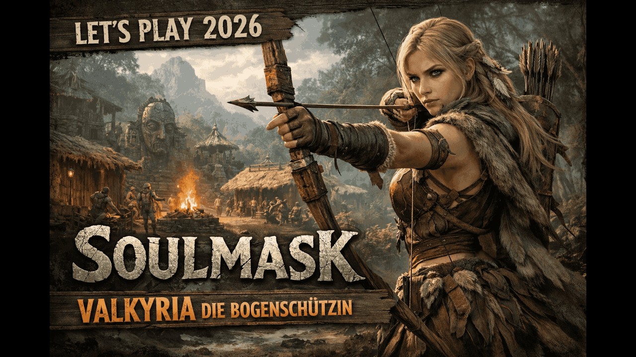 Soulmask #012 🗿 Küche bauen und Aufbruch zur Barbaren Kaserne