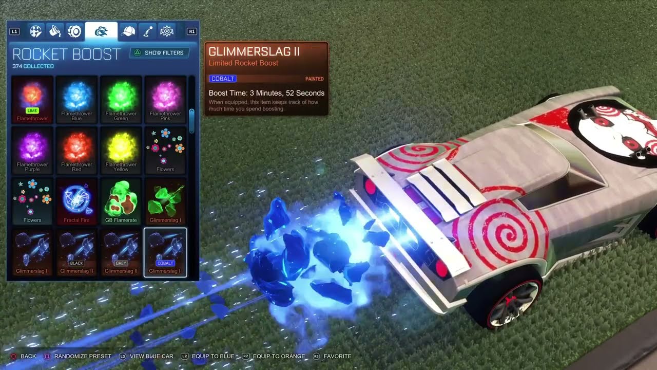 ALL MY  374 BOOSTS in ROCKET LEAGUE in 2023 🚀🚀