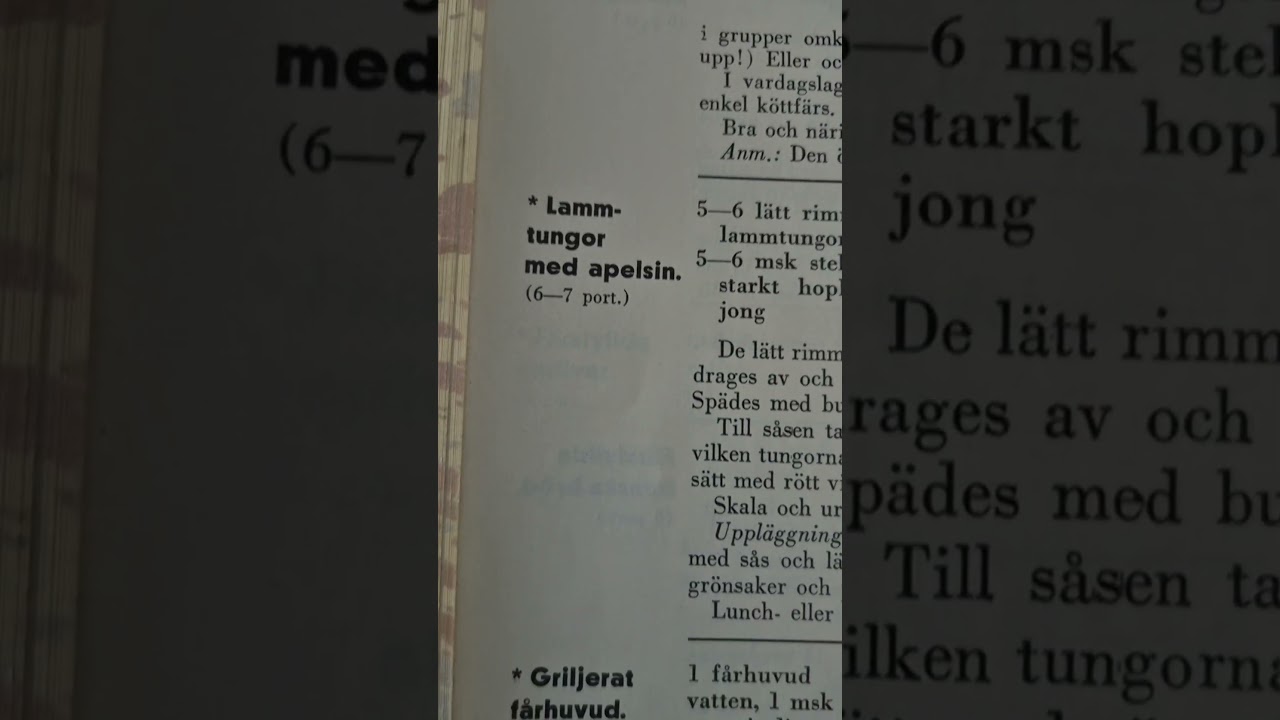 Provar recept  på Plättpudding från Prinsessornas nya kokbok från 1952 