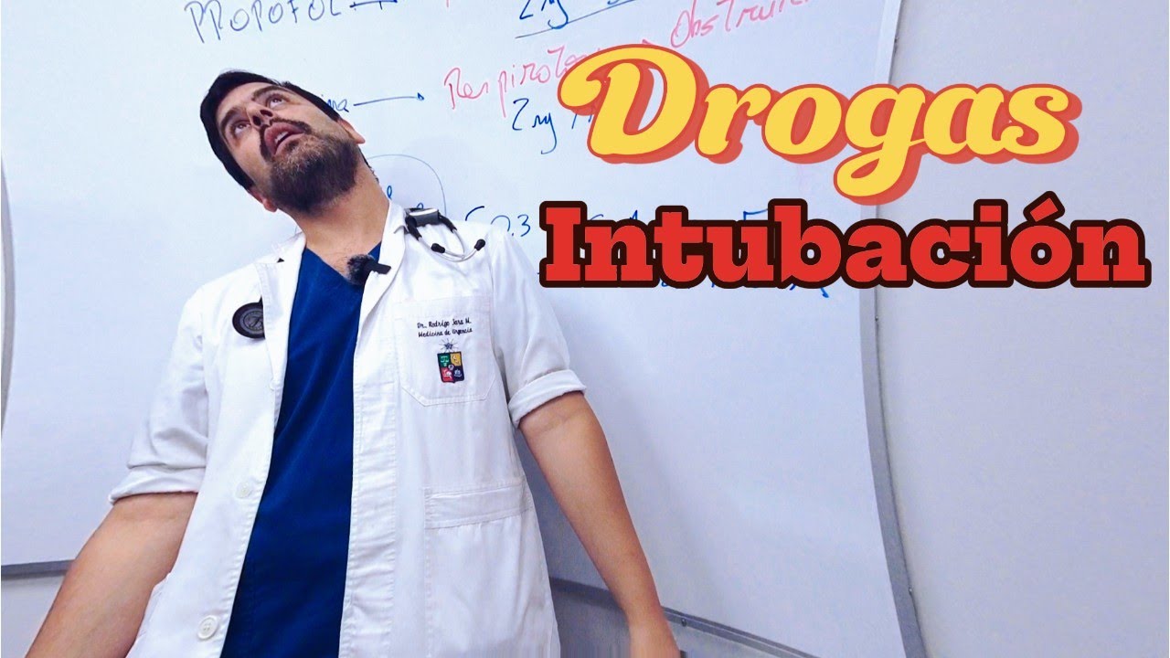 DROGAS! para  intubación