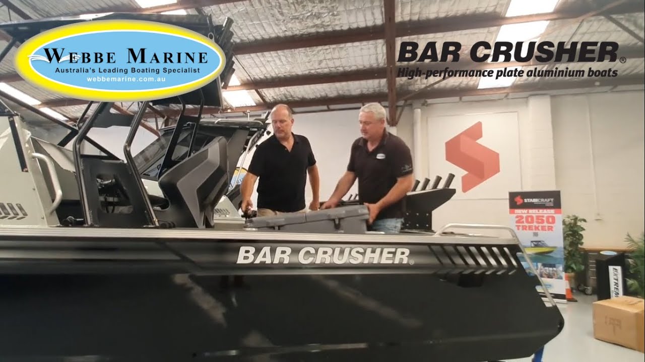 Bar Crusher models 615C and 670HT at Webbe Marine