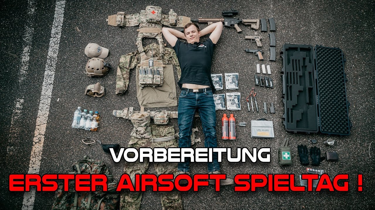 ERSTER Airsoft SPIELTAG | WAS brauch ich? Anf&auml;nger Guide | Sniper-as.de