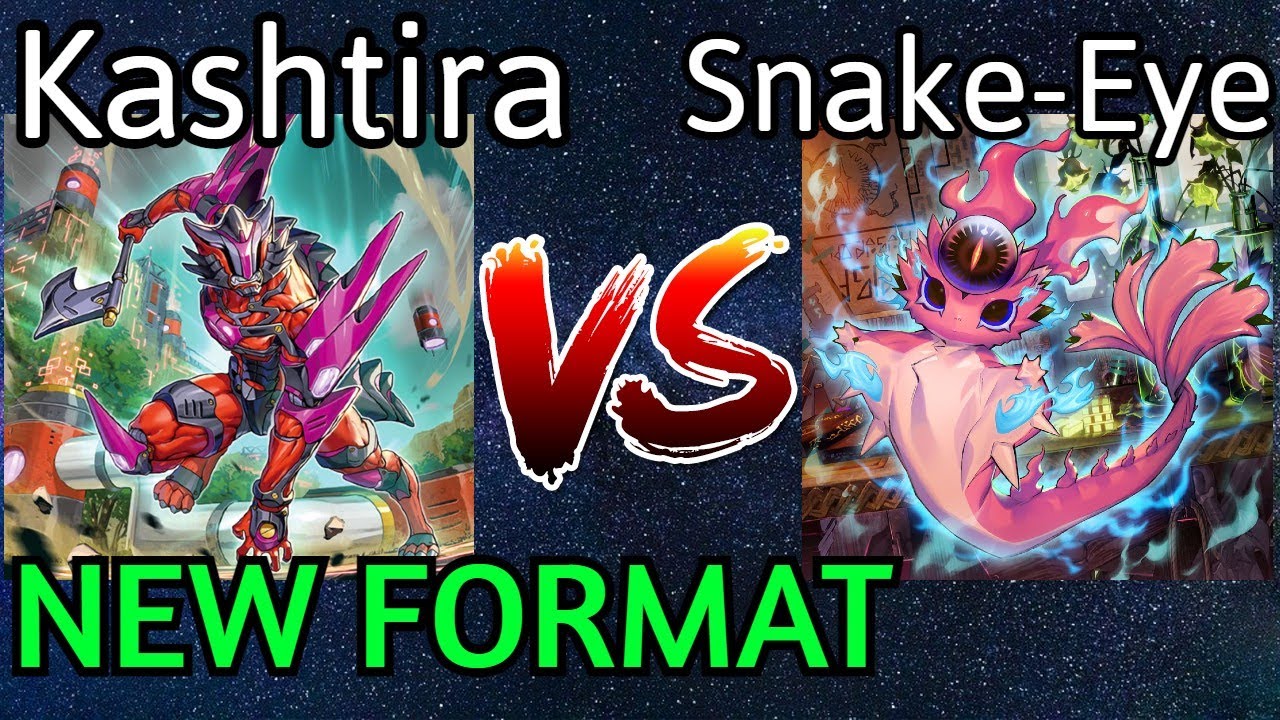 Kashtira Vs Snake-Eye NEW FORMAT Yu-Gi-Oh!