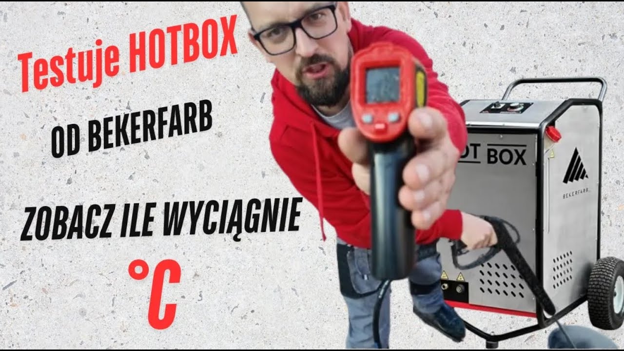 Testuję HotBox od Bekerfarb. Konieczny sprzęt do mycia elewacji!