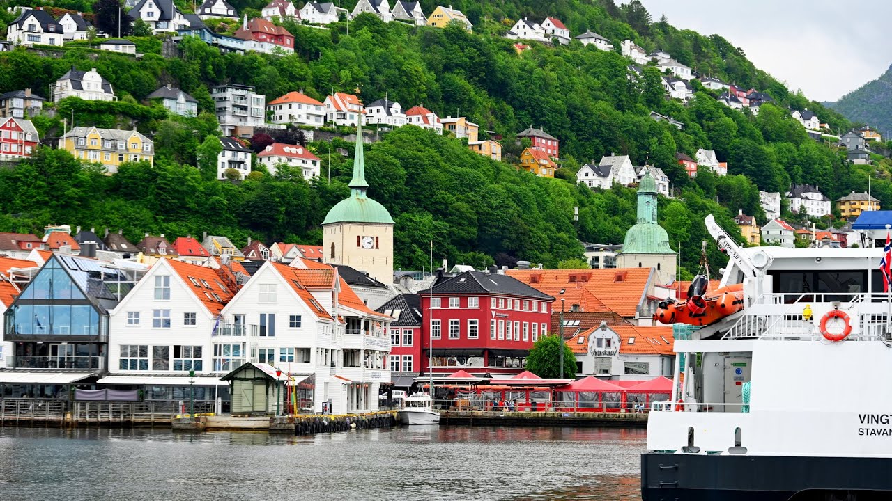 Bergen City where the Hills are filled with beautiful Houses
