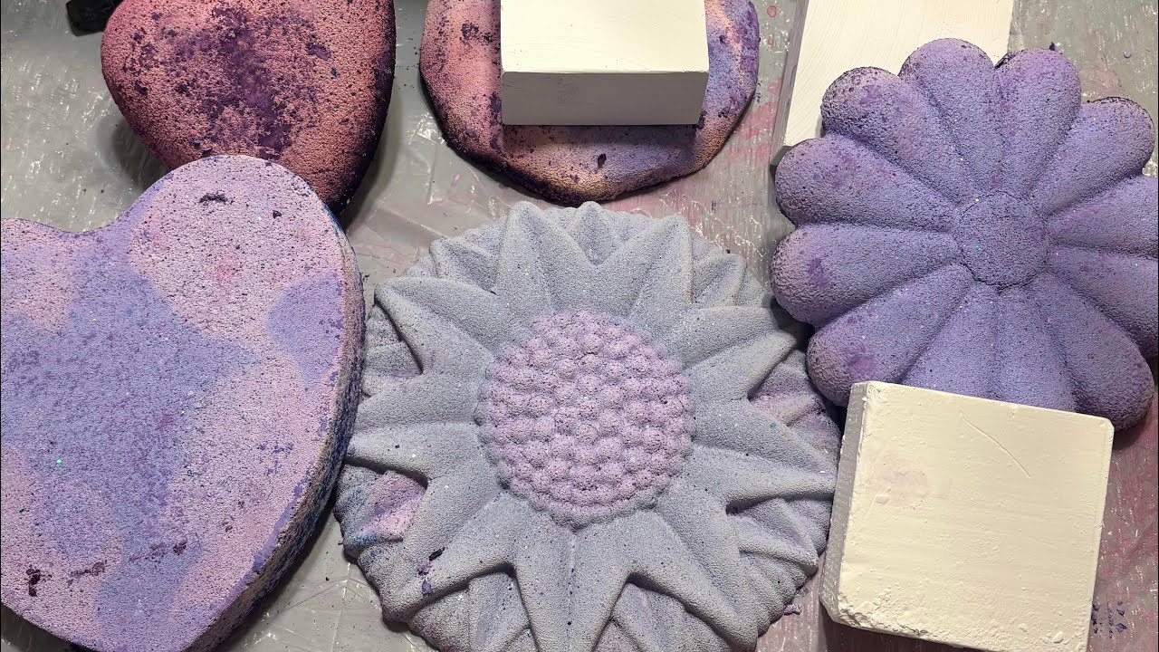 Purple reforms + fresh blocks 💜🤍 #asmr #crunchycrumbles #oddlysatisfying #relax #crushingtime 