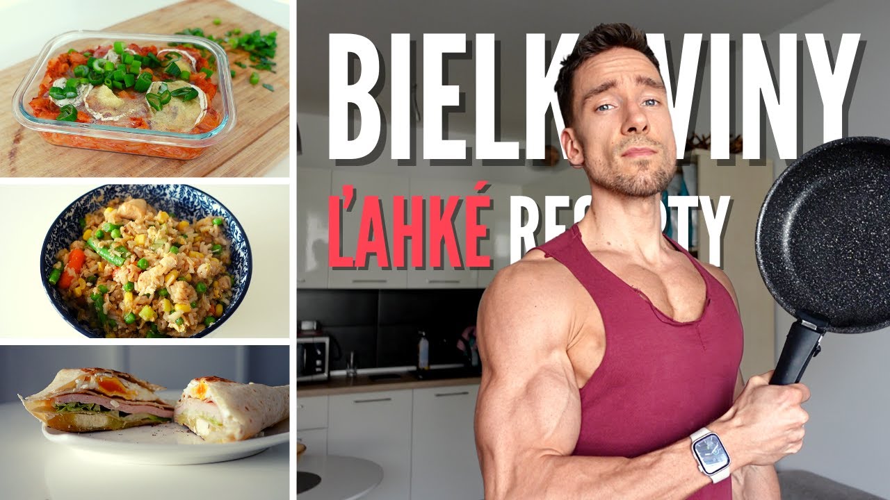 Recepty s vysokým obsahom bielkovín | Ľahké a rýchle jedlá | FITKOUČING