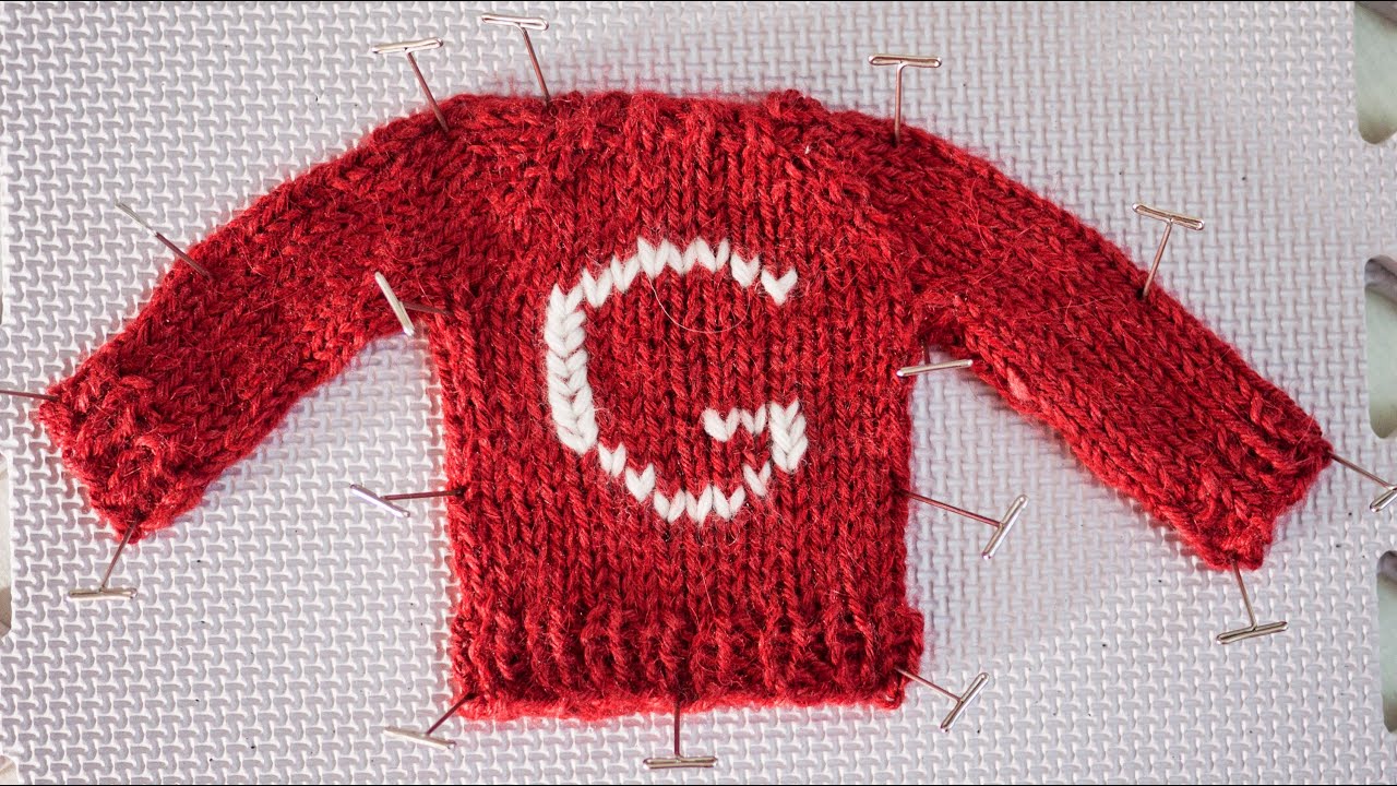 Blocking and Washing for Hand Knits