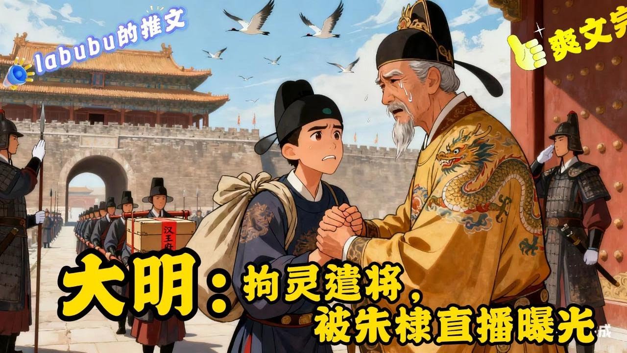 完结《大明》当汉王朱高煦得到八奇技和道家传承，当永乐大帝朱棣绑定超时空直播间，父子二人又会碰撞出怎样的火花？当朱棣看到亲爹朱元璋和大哥朱标，活生生地出现在了朱高煦的面前，整个人都麻了#历史#明朝#脑洞