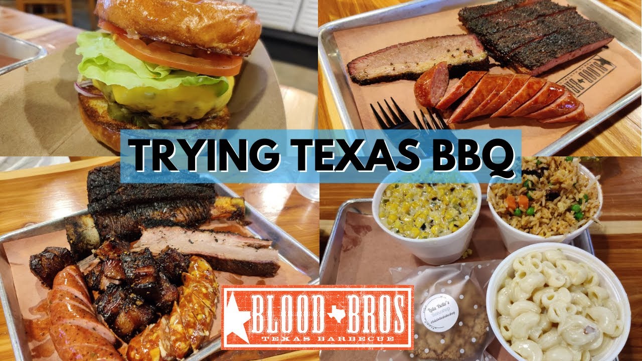 trying TEXAS BBQ in HOUSTON | Blood Bros. BBQ | Food Review