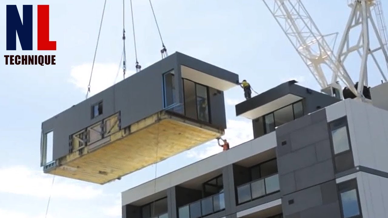 Amazing Modern Technologies: Fast Construction and Installation Your House With Modular Home
