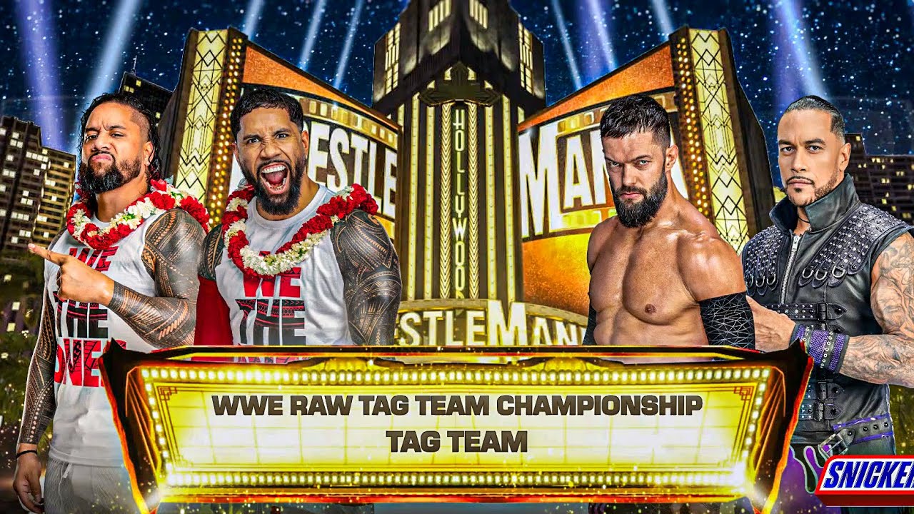 WWE 2K24 - The Usos Vs The Judgment Day | Tag Team Championship Match | Wrestlemania | RTX Gameplay