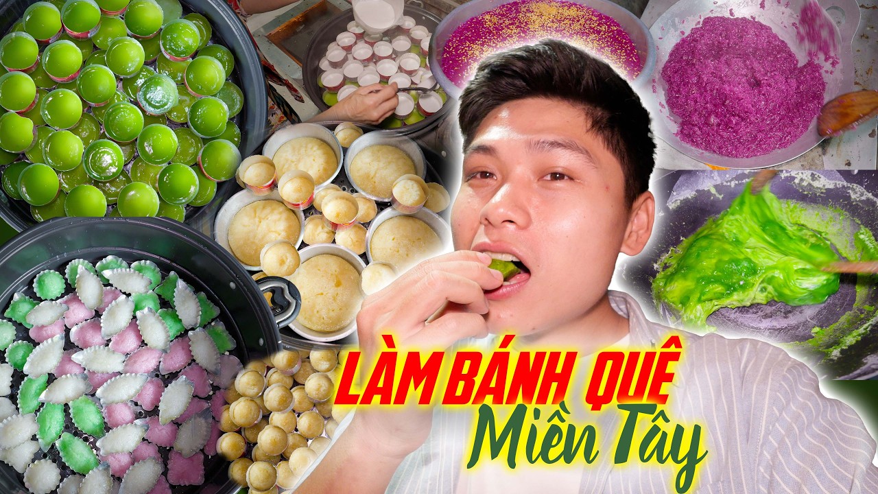 Về miền Tây học làm quá trời bánh ngon | Du Lịch Khám Phá Miền Tây Việt Nam