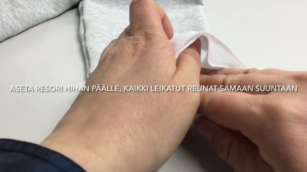 Paidan ompelu: hiharesorit