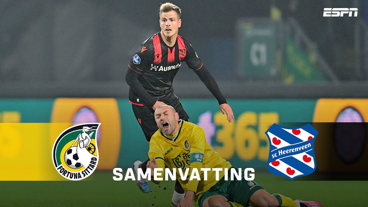 Hoofdrol BURAK YILMAZ  bij Fortuna🔥 | Samenvatting Fortuna Sittard - sc Heerenveen
