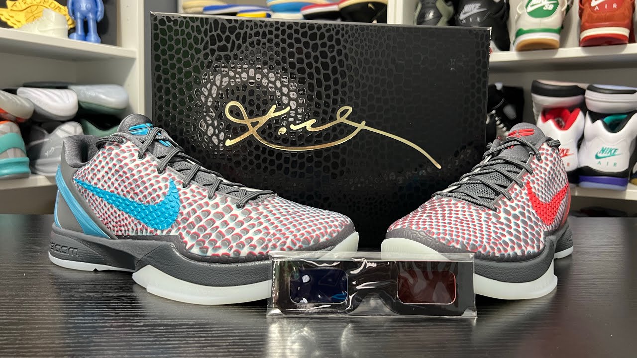 🔥 Обзор и фото на ногах кроссовок Nike Kobe 6 Protro All-Star Hollywood 3D | Стоят ли они того аж...
