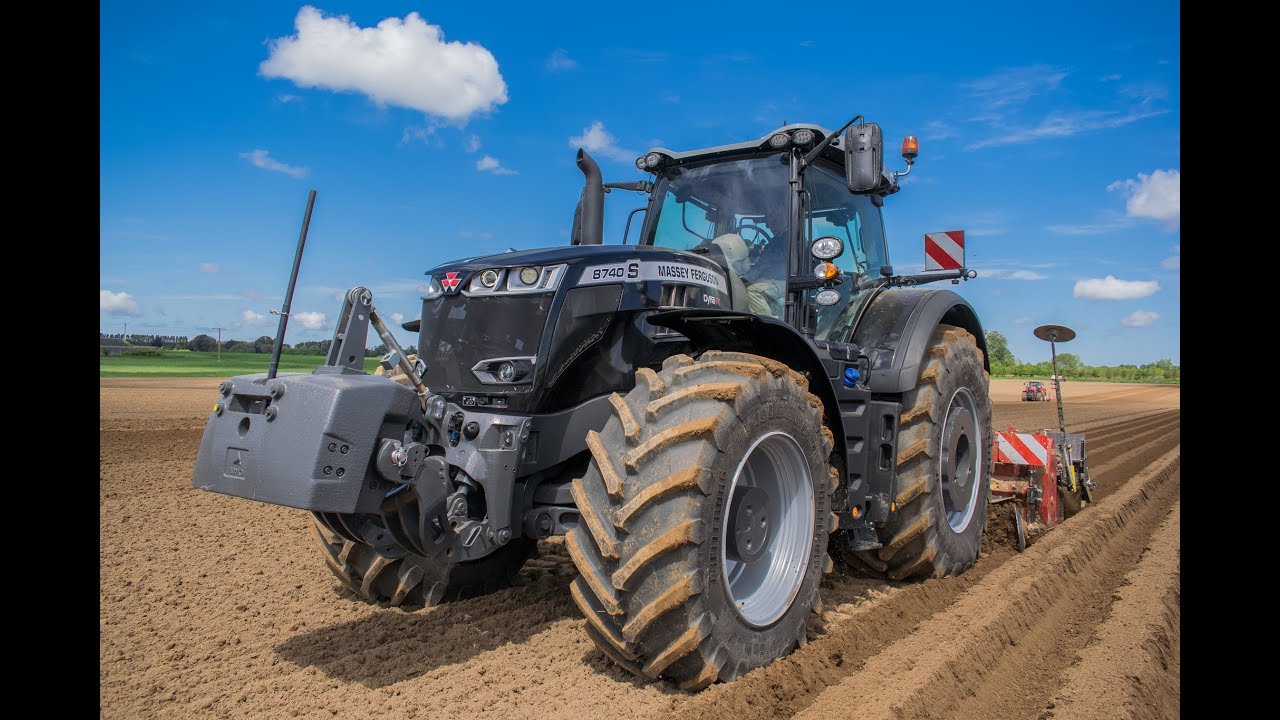 UN MAGNIFIQUE MASSEY FERGUSON 8740S BLACK BEAUTY!!  😎😁