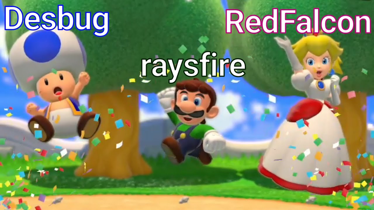 Super Mario 3D World is FUN and TOXIC w/ Desbug, RedFalcon & raysfire