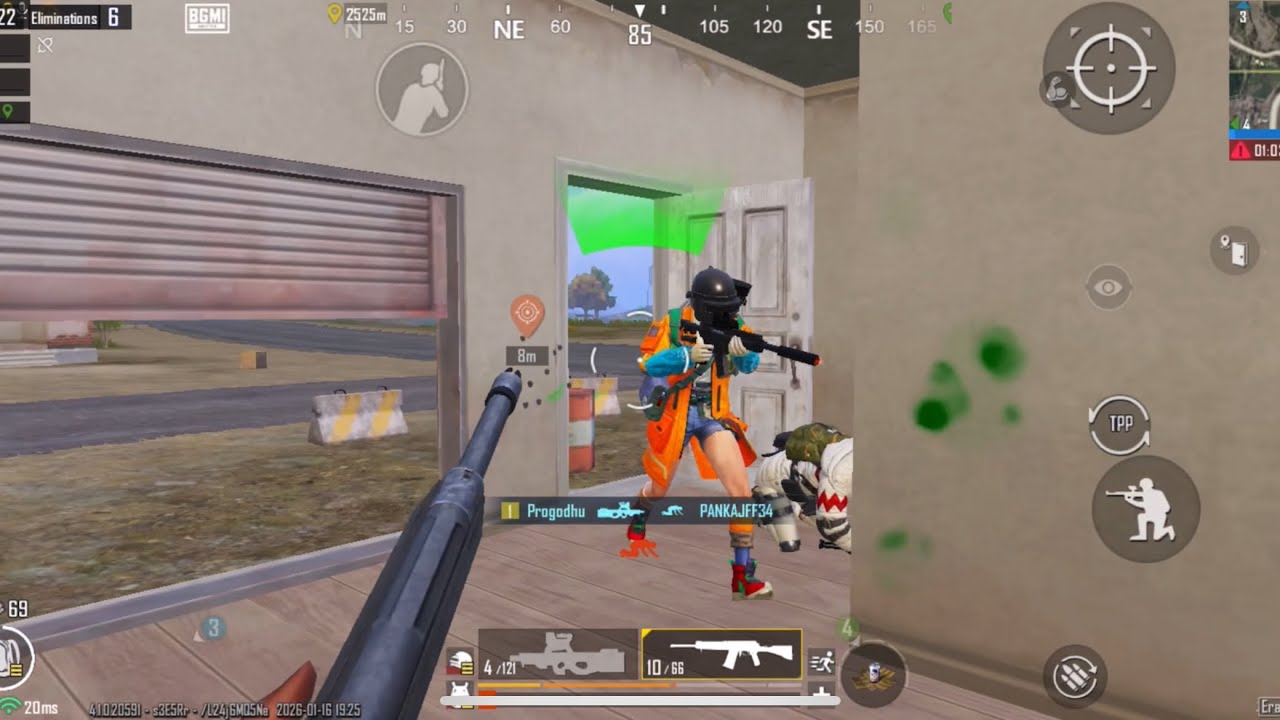 Bgmi 1v4 clutch’s @progodgameryt intense lobby clutch’s 