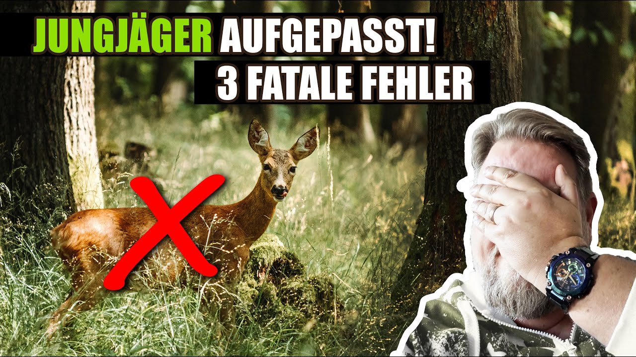 3 FATALE Irrtümer bei der Rehjagd: Berufsjäger räumt mit Mythen auf!