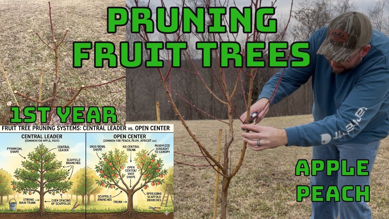 Pruning fruit trees 