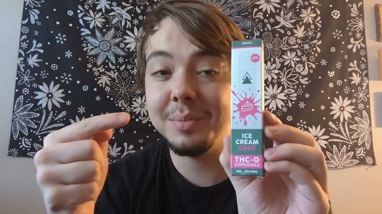 Baked On Ice Cream Cake!!? Serene Tree 3 Gram THC-O Disposable Review!!