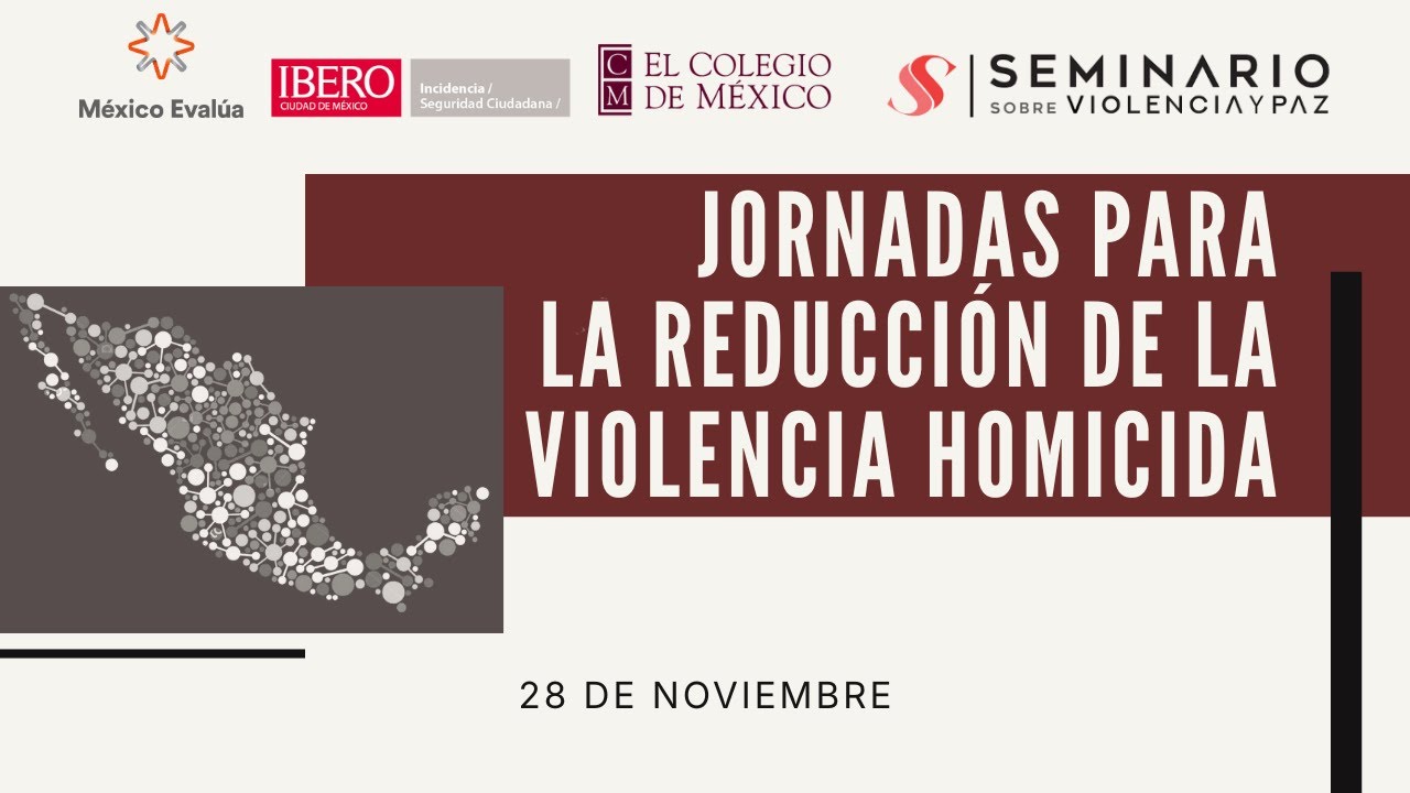 Jornadas para la reducción de la violencia homicida