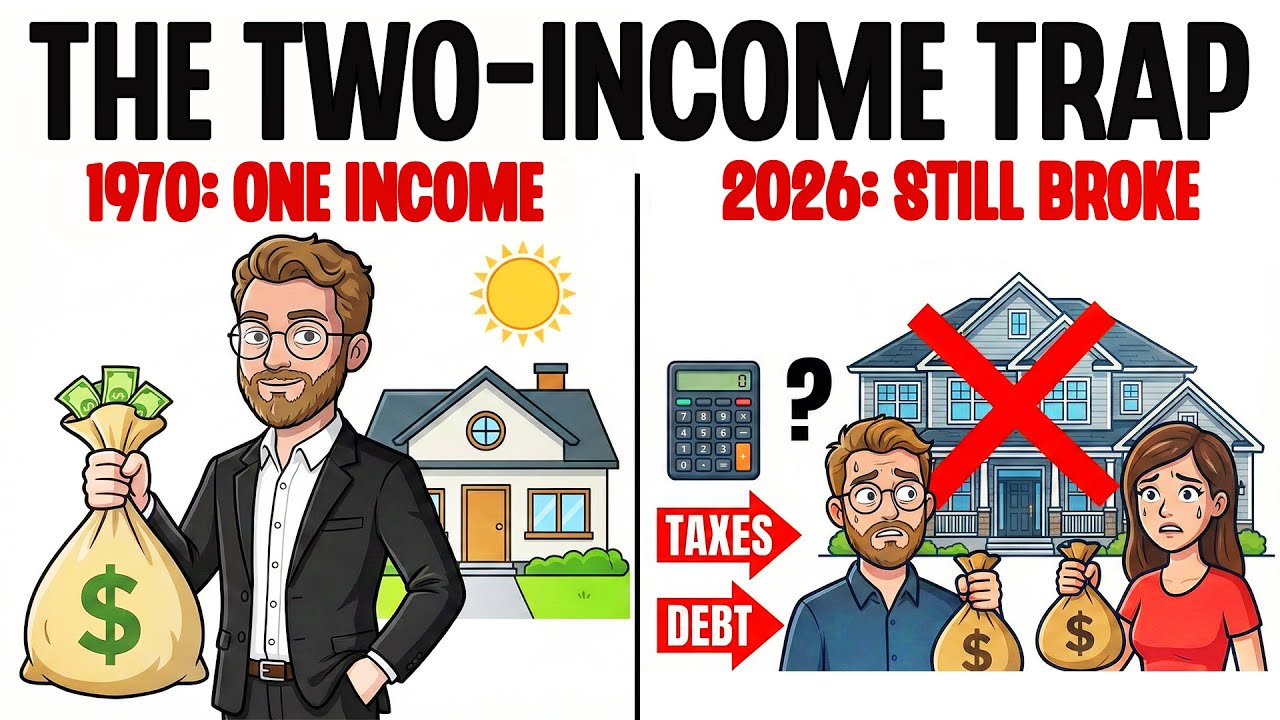 Why Two Incomes Leave You Broker Than One (The Two-Income Trap)