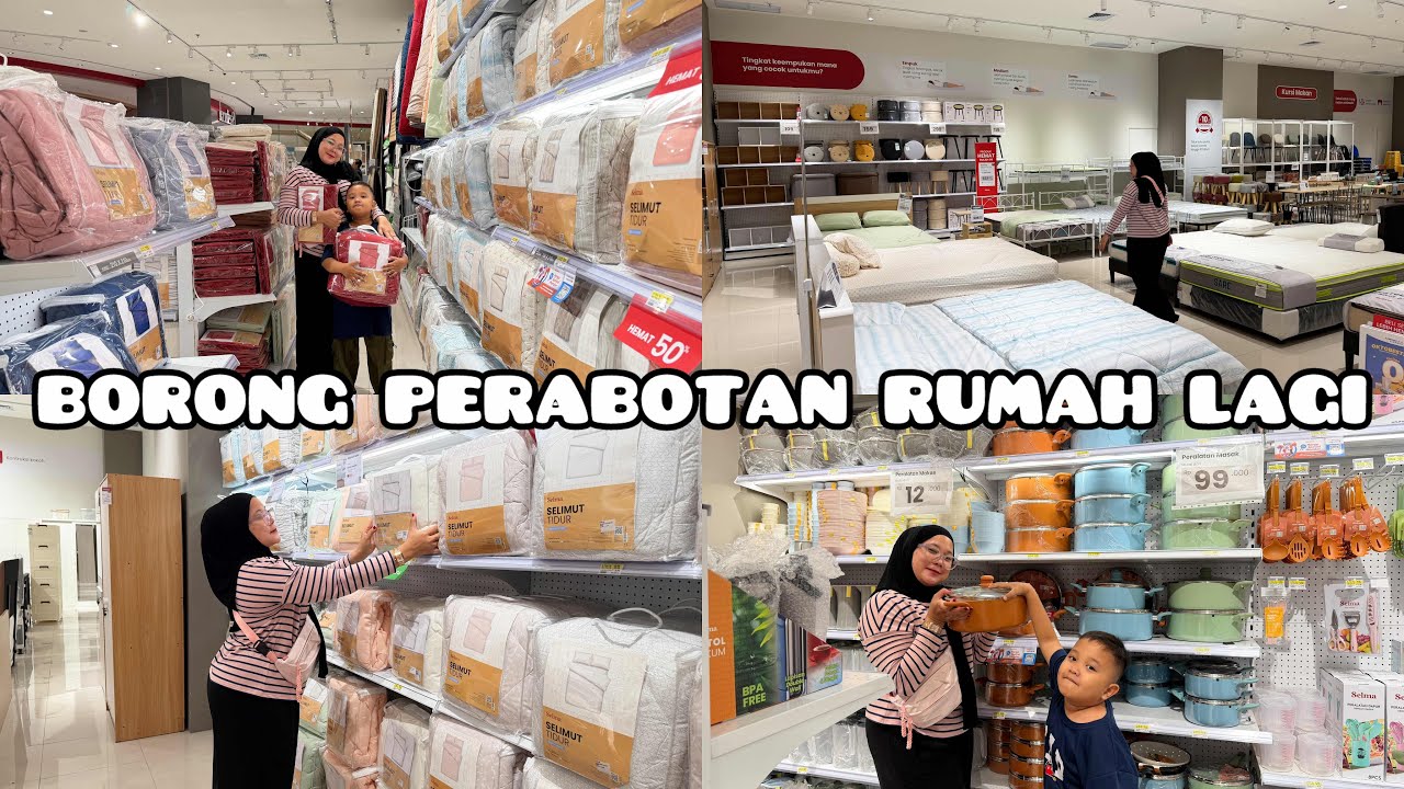 Belanja INFORMA & SELMA / Persiapan 100 Hari Abang Malik #keluargasederhana #kegiataniburumahtangga