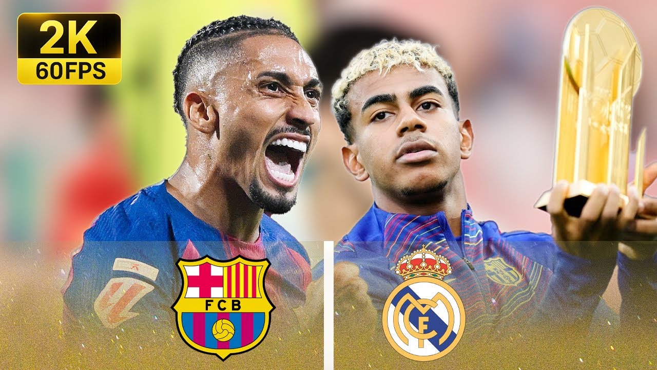 BARCELONA VS REAL MADRID | COPA DEL REY FINAL 2025