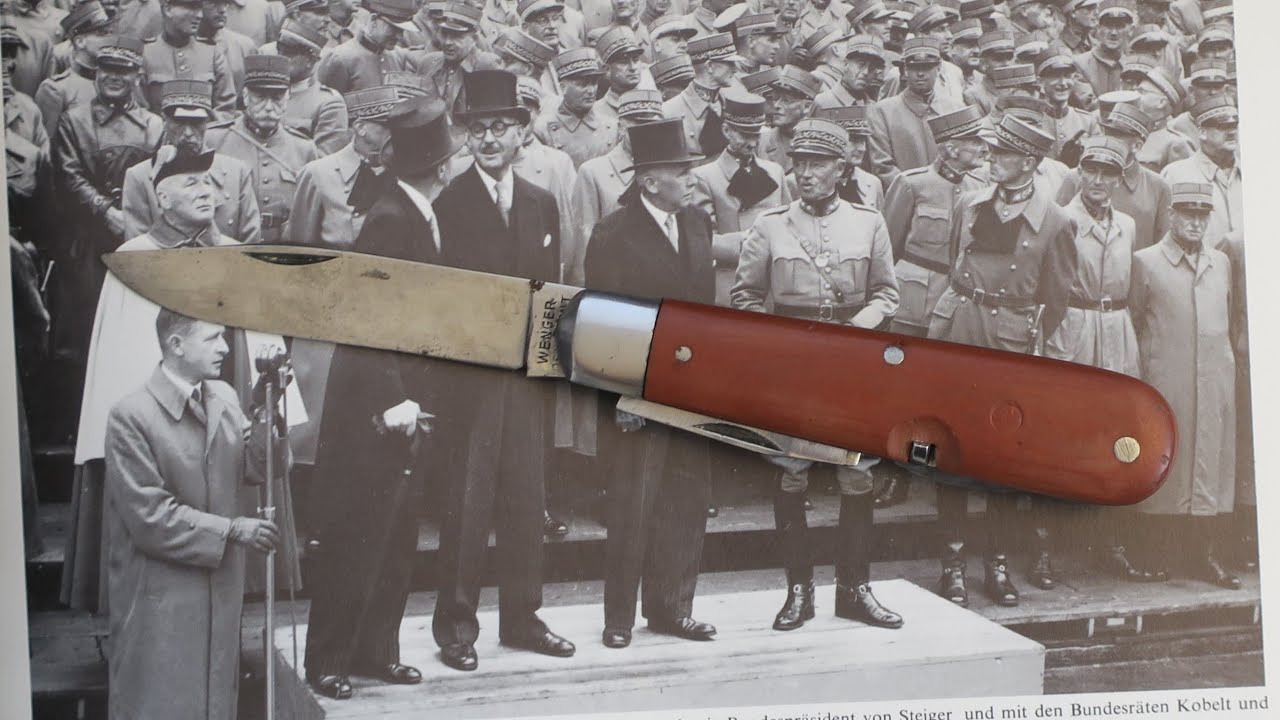 Wenger Delemont Swiss Army Soldier Knife Mod. 08 Dated 1942