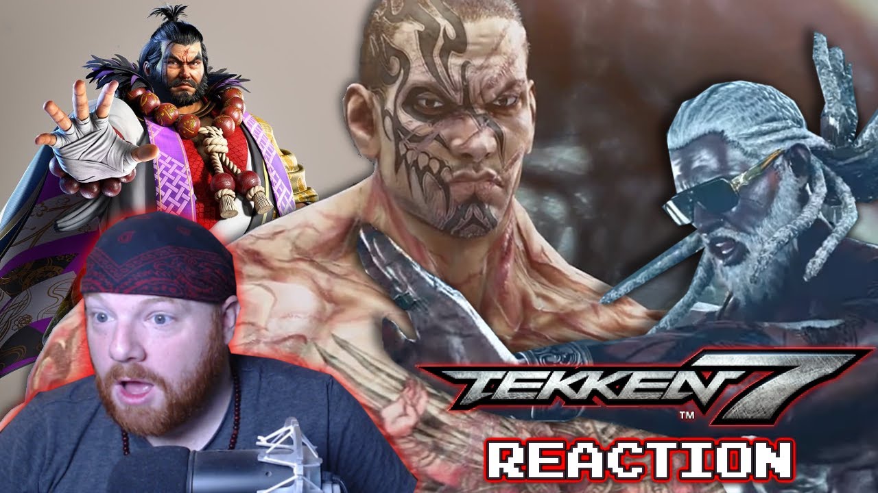 Krimson KB Reacts - Fahkumram, Ganryu, & Leroy Smith Tekken 7 Trailers