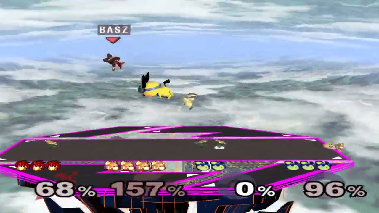 Super Smash Bros Melee (GCN) Melee VS Stock Team Match #128