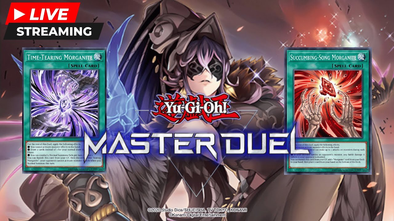 [LIVE] Morganite versi kere yagesya | Yu-Gi-Oh! Master Duel Indonesia #27
