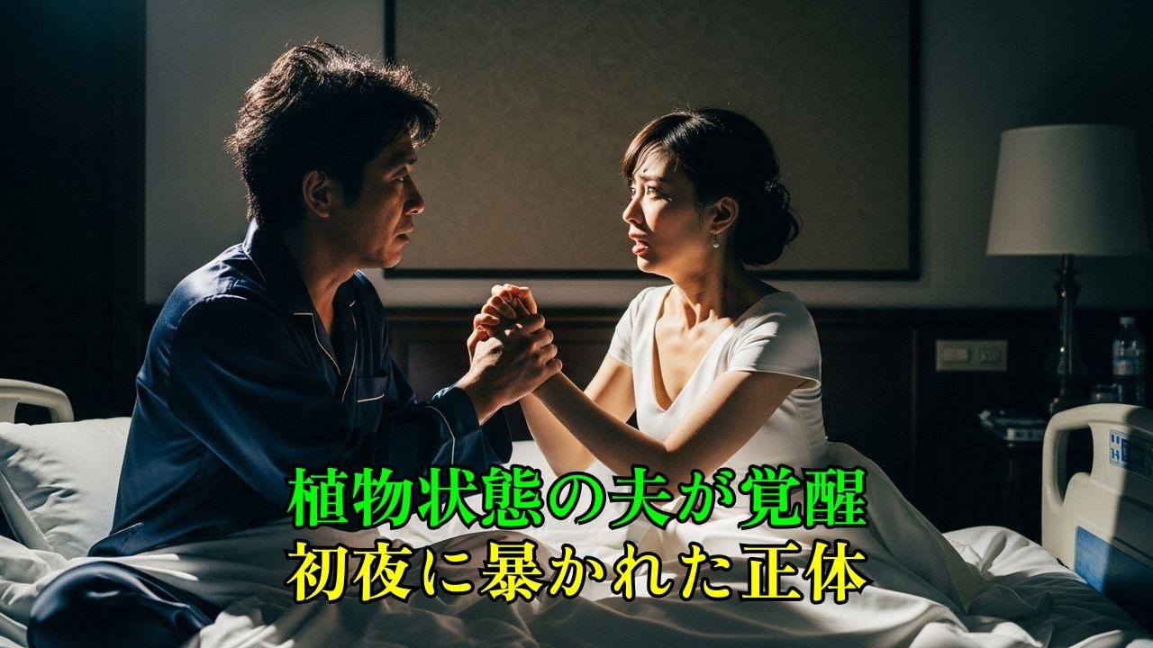 植物状態の夫が初夜に豹変！復讐に燃える億万長者の正体