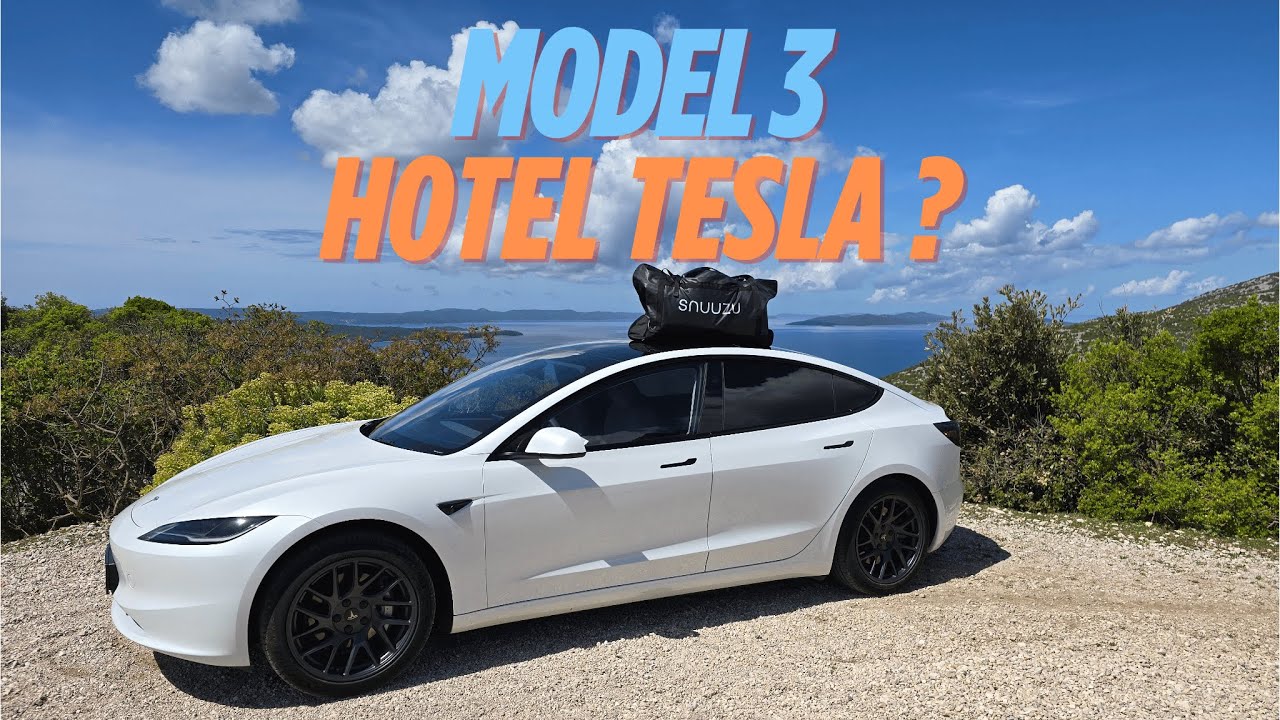 Island Hopping im Tesla Model 3 - Schlafen wie im Hotel mit Snuuzu?